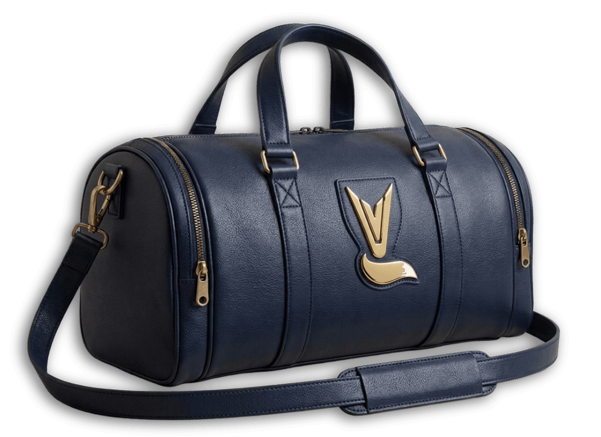 Executive Leather Sports Duffel